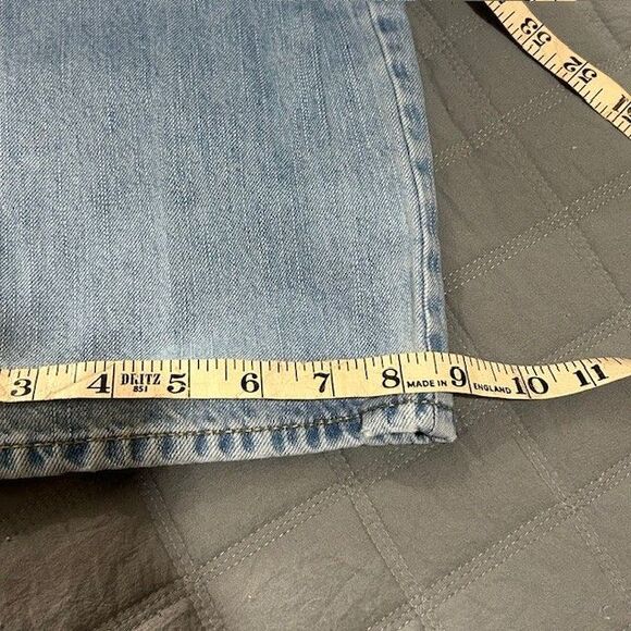 American Eagle Jeans Men 34x34 Blue Denim Light Wash Original Boot Cut - Picture 14 of 14